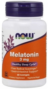 NOW NOW Melatonin 3 мг, 90 таб. 